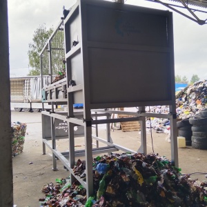 Кипоразбиватель для прессованных ПЭТ бутылок