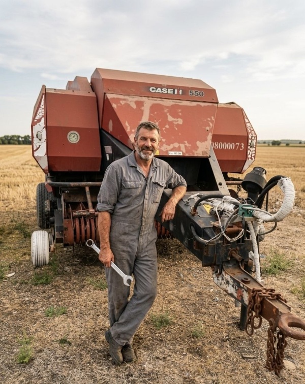 Пресс подборщик Case IH 550