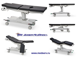 Операционный cтол Rapido для малоинвазивной хирургии, Merivaara, Финляндия