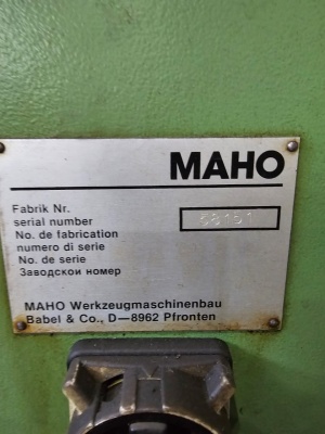 Фрезерный горизонтальный паллетный обрабатывающий центр MAHO MC5HS