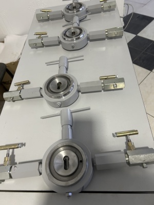 Штуцер регулируемый фланцевый ШРФ-20 с комплектом вентилей