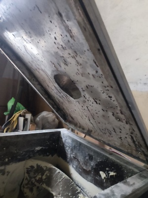 Смеситель клеемешалка ЗЛ-100-13К-04. Нерж