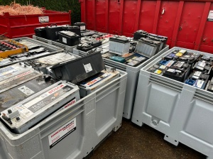 Контейнер для отработанных аккумуляторов АКБ