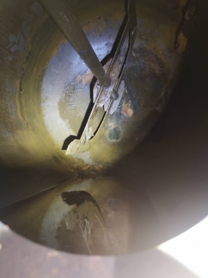 Реактор нержавеющая сталь, обьем 0,63 м3