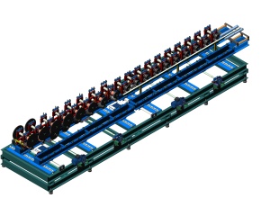 Оборудование для производства кабельного лотка и крышки