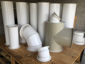 Вентиляция промышленная из пластика