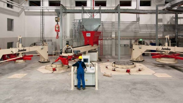 Оборудование для производства бетонных труб, JUMBO R, BFS