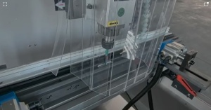 4-осевой фрезерный станок с ЧПУ для обработки алюминия SKX1-600