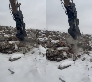 Универсальные гидроножницы на экскаватор Doosan, Huyndai, Komatsu и других