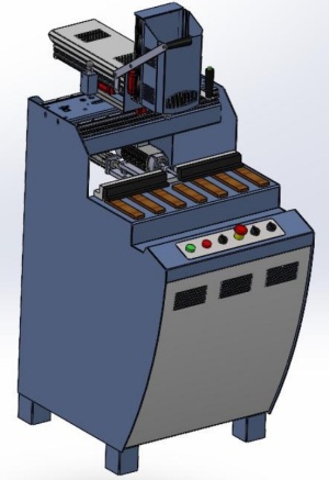 Копировально-фрезерный станок Fenis FN730Plus для алюминиевых мебельных фасадов