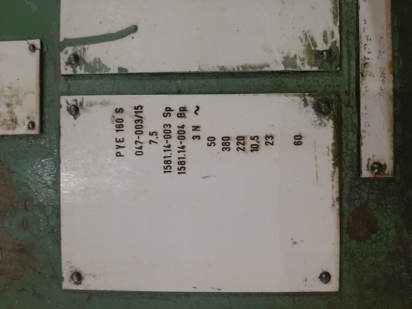 гидравлический пресс PYE 160