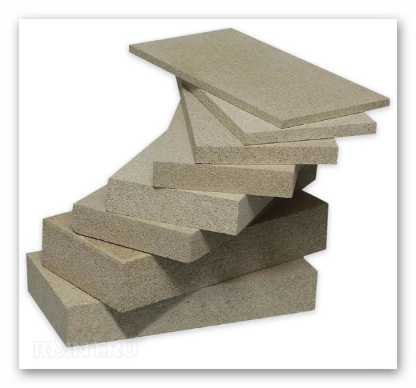 Вермикулитовые плиты 370*370*65