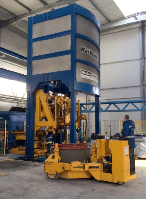 Оборудование для производства бетонных труб, VIHY Kastmaster, Afinitas