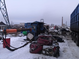 Пресс для металлолома Akros-PAV 1048 DB