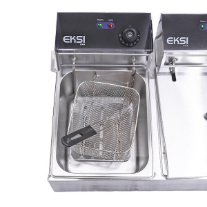 Фритюрница Eksi 6+6L