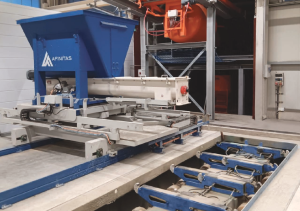 Оборудование для производства бетонных труб, Автоматическая линия литья под давлением, Prima Fit