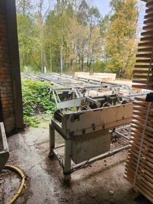 Линия распиловки тонкомера Lignuma