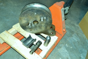 Трубогибочный ролик, труба 65 мм (улитка для тругогиба) + дорн