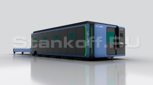 Лазерный станок закрытого типа LD-6020E/12000 Raycus