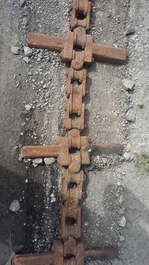 Цепь скребковая на комбайн КСП-32