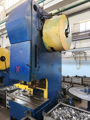 Пресс кривошипный одностоечный КВ2132