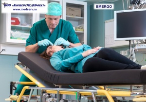 Каталка медицинская для перевозки пациентов Emergo, Lojer (Merivaara), Финляндия