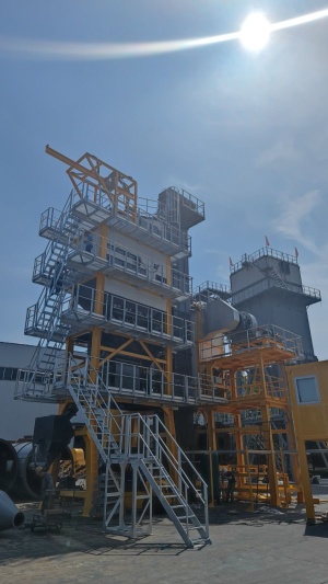 АБЗ LyRoad BAP1500-6 (120 тонн/час, смеситель 1500 кг, 6 фракций)