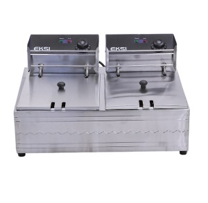 Фритюрница Eksi 6+6L