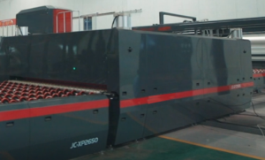 Горизонтальная автоматическая линия для ламинирования стекла JС – 2035