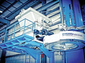 Высокопроизводительная линия для производства бетонных труб, HawkeyePedershaab модель ePak, Дания