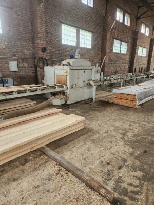 Линия распиловки тонкомера Lignuma