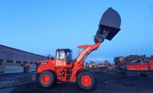 Ковш высокой выгрузки на погрузчики Komatsu, SHANTUI, JCB и другие