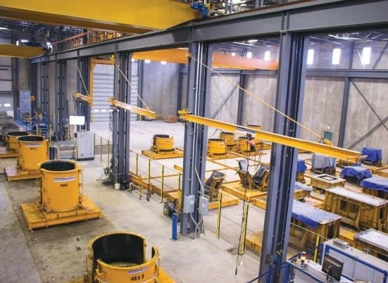 Автоматическая линия для производства ЖБИ литьевых форм, Prima Afinitas