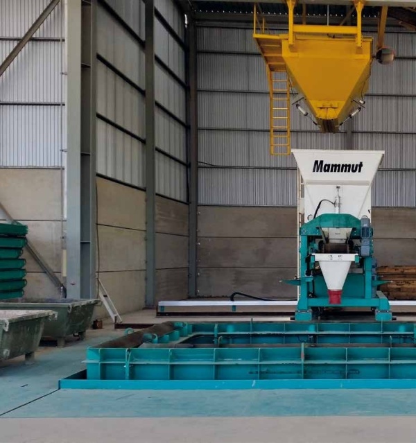 Оборудование для производства бетонных прямоугольных водопропускных труб, MAMMUT BFS