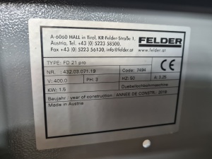 Сверлильно присадочный станок Felder FD 21