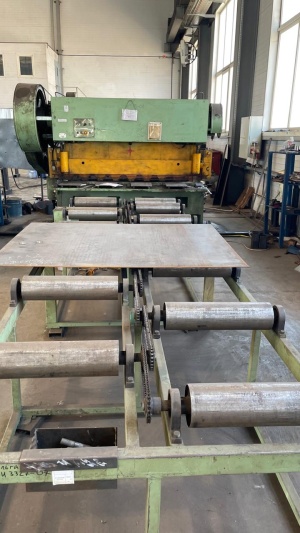 Ножницы гильотинные НГ13-01 с рольганг 1,3/4,0-П И3327