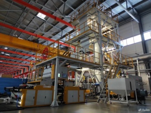 Трёхслойный раздувной со-экструдер формата ABC 1300, 2022 г.в. минимальная наработка