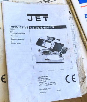 Ленточнопильный станок Jet MBS-1321VS