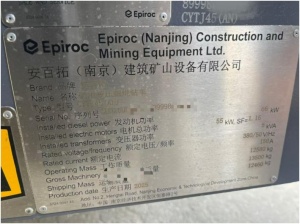 EPİROC BOOMER S10J Самоходный буровой станок / Новый