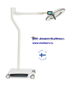 Операционные передвижные светильники Q-Flow Mobile, Merivaara, Финляндия