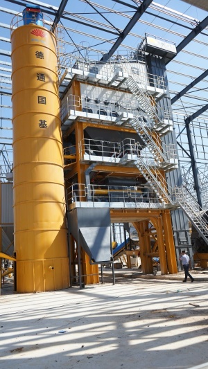 АБЗ LyRoad BAP1500-6 (120 тонн/час, смеситель 1500 кг, 6 фракций)