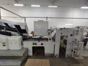 Машина для производства пакетов бумажных с прямоугольным дном BAG MASTER TC 8-28 PUNCHED HANDLE