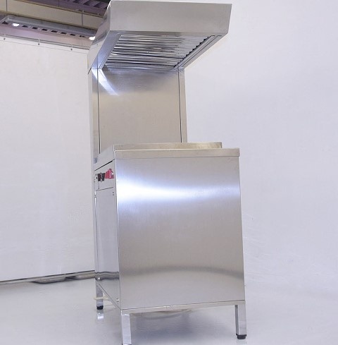 Поверхность жарочная BM Productions L2G 06FT1E со встроенной вытяжкой