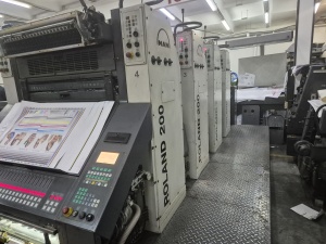 Офсетная печатная машина Man Roland 204, 2006 г.в