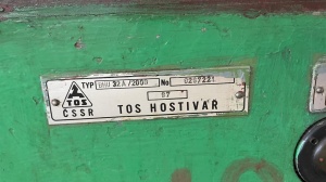 круглошлифовальный станок TOS BHU 32A/2000