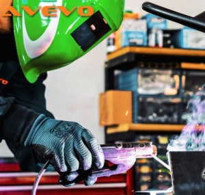 Мобильная фильтровентиляционная установка для удаления сварного дыма с двумя вытяжными рукавами AVEVO MSU 350