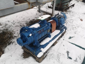 Центробежный питательный насос (Насосная установка)/