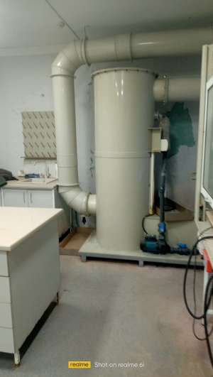 Вентиляция промышленная из пластика