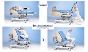 Акушерские кресла-кровати Optima, Lojer, (Merivaara), Финляндия