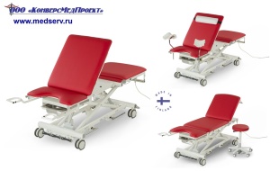 Гинекологический стол – кресло с электроприводом Lojer 4050X, Финляндия